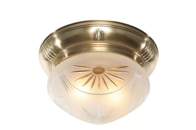 PANNON 25/4 - Brass ceiling light _ Patinas Lighting