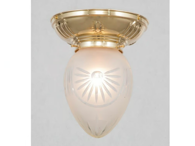 PANNON 8/14 - Brass ceiling light _ Patinas Lighting
