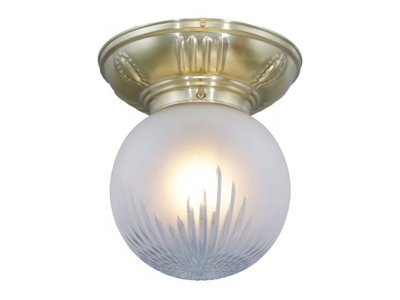 PANNON 8/22 - Brass ceiling light _ Patinas Lighting