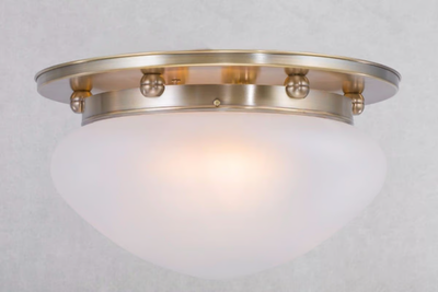 PARIS 30/1 - Brass ceiling light _ Patinas Lighting