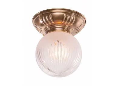 PRAGUE 8/22 - Handmade brass ceiling light _ Patinas Lighting