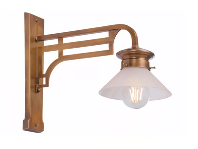 SNOOKER I - Handmade brass wall lamp _ Patinas Lighting