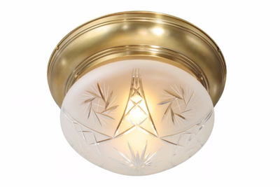TRIBU 25/3 - Brass ceiling lamp _ Patinas Lighting