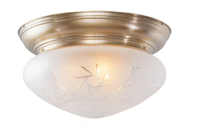 TRIBU 30/3 - Brass ceiling light _ Patinas Lighting