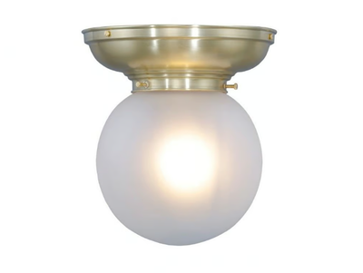 TRIBU 8/21 - Handmade brass ceiling lamp _ Patinas Lighting