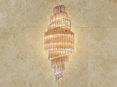 CRISTALLI 5051 - Glass wall light _ Patrizia Volpato