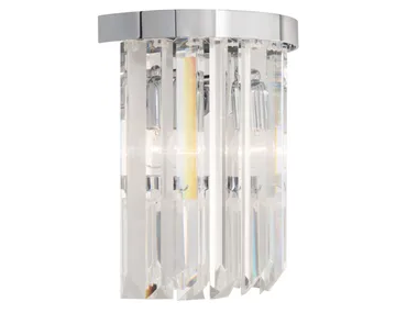 RIFLESSI 5088 - Lead Crystal wall light with crystals _ Patrizia Volpato