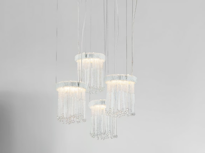 VENEZIA 4820 - Pendant lamp with crystals _ Patrizia Volpato