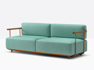 ARKI-SOFA AS0022 - 3 seater fabric garden sofa _ Pedrali