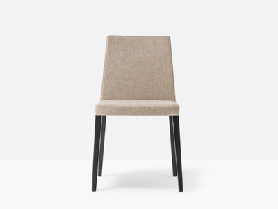 DRESS 530 - Upholstered oak chair _ Pedrali