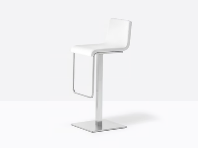 KUADRA XL 4429 - Swivel upholstered stool _ Pedrali