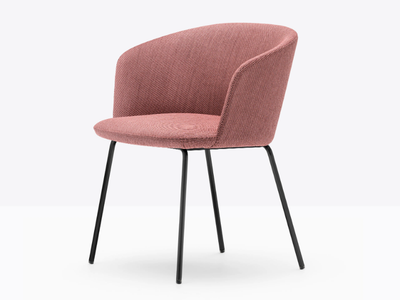 NYM SOFT 2887 - Fabric guest chair with armrests _ Pedrali