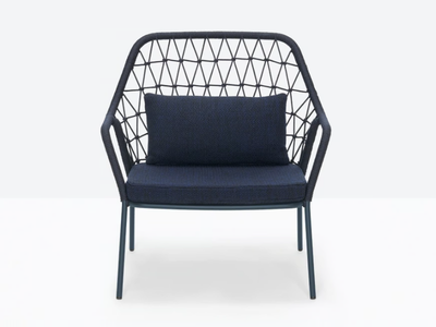 PANAREA 3679 - Polypropylene garden armchair with armrests _ Pedrali