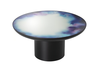 FRANCIS - Round mirrored glass coffee table _ Petite Friture
