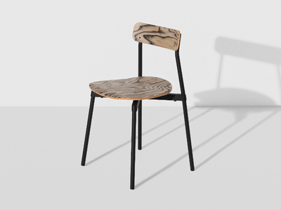 FROMME - Stackable Alpi wooden chair _ Petite Friture