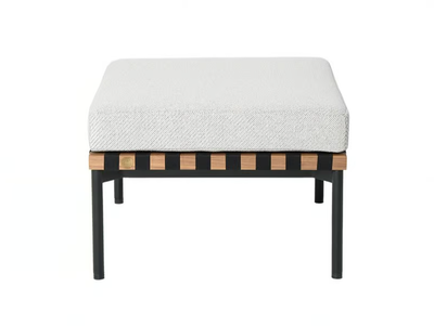GRID - Upholstered modular square pouf _ Petite Friture