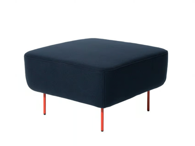 HOFF - Upholstered square fabric pouf _ Petite Friture