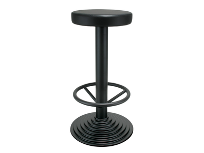 102 - Cast iron stool with footrest _ PF Stile