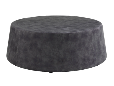 OLLI MAX - Upholstered round fabric pouf _ PF Stile