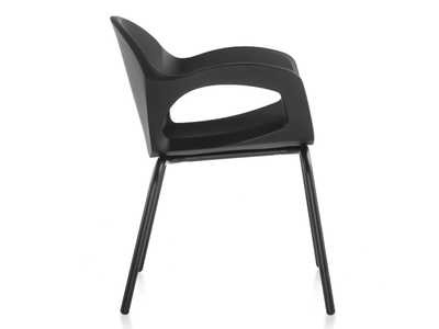 PEPPER - Stackable polyethylene garden chair _ PF Stile