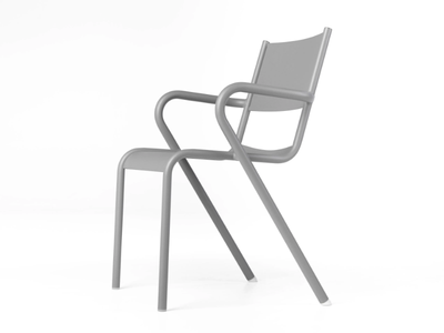 V12 - Aluminium chair _ PF Stile