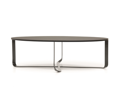 CONFLUENCE - Oval wooden table _ PIANCA