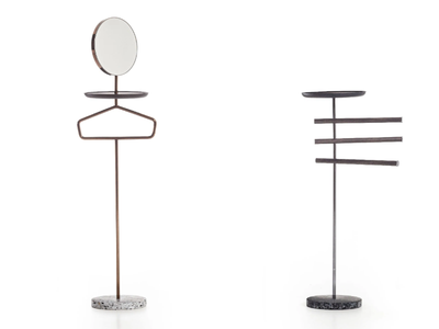 CONTRALTO - Metal valet stand _ PIANCA