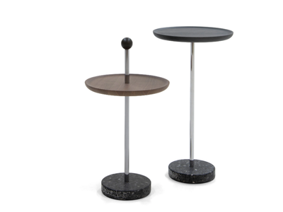 CONTRALTO - Round wooden coffee table _ PIANCA