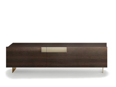 GINEVRA - Wooden sideboard with flap doors _ PIANCA