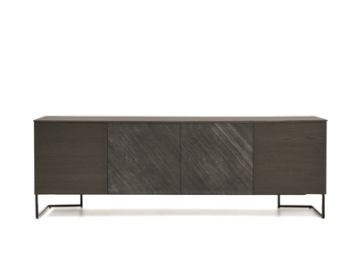 GRAFICA - Wooden sideboard with doors _ PIANCA