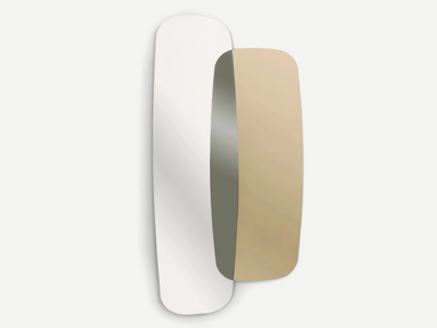 OLTRE - Wall-mounted mirror _ PIANCA