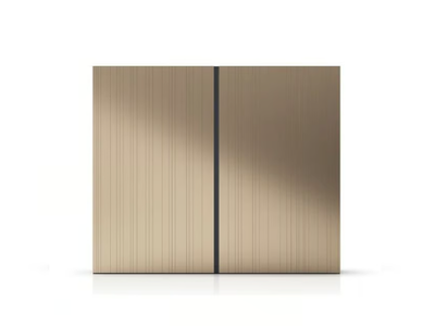RAGGIO - Lacquered wood and glass wardrobe _ PIANCA