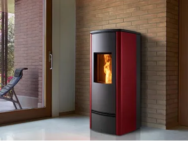 P930 M 5 STARS - Pellet faïence stove _ Piazzetta