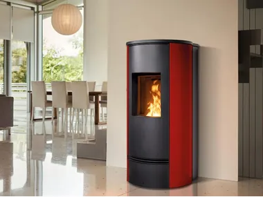 P930 T 5 STARS - Pellet steel stove Class A+ _ Piazzetta