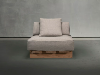 RAF OUTDOOR - Fabric garden armchair _ Piet Boon
