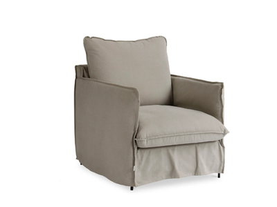 GRACIA - Fabric armchair with armrests _ Pilma