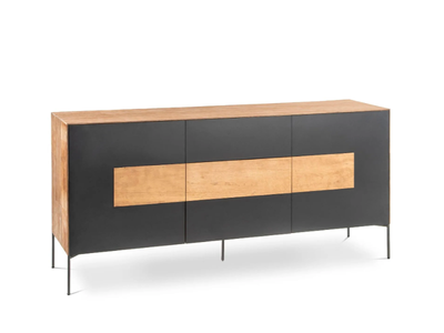 NEW ZEN - Steel and wood sideboard _ Pilma