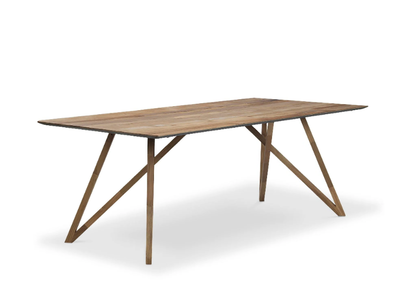 SPIDER - Rectangular teak table _ Pilma