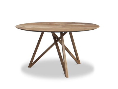 SPIDER - Round teak table _ Pilma