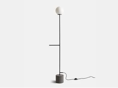 Floor lamp / towel rack - Metal floor lamp / towel rack _ Pirovano
