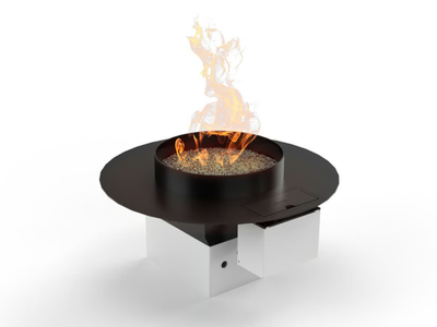 STELLA BURNER 500 - Outdoor gas fireplace with remote control _ Planika