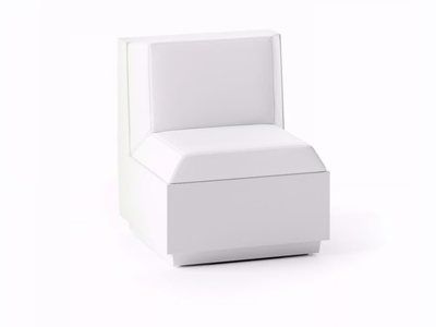 BIG CUT MODULE - Modular polyethylene garden armchair _ Plust