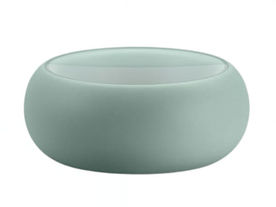 BOOM - Low polyethylene garden side table _ Plust
