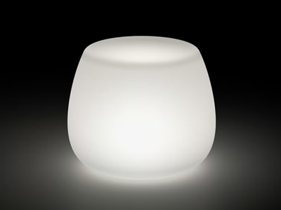 BOOM - With light low polyethylene stool _ Plust
