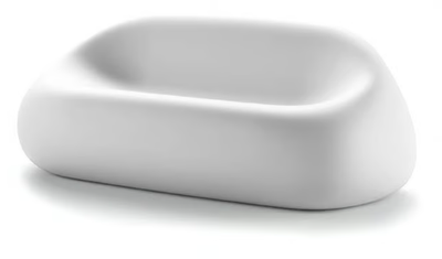 GUMBALL - 2 seater polyethylene garden sofa _ Plust