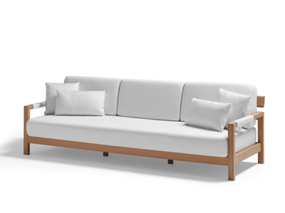 KUBIK - 3 seater fabric garden sofa _ POINT