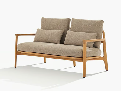 MAGNOLIA - 2 seater fabric garden sofa _ Poliform