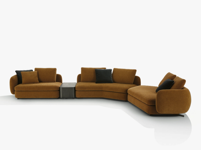 SAINT-GERMAIN - Sectional fabric sofa _ Poliform