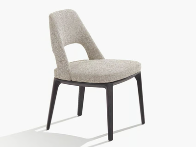 SOPHIE LITE - Upholstered fabric chair _ Poliform