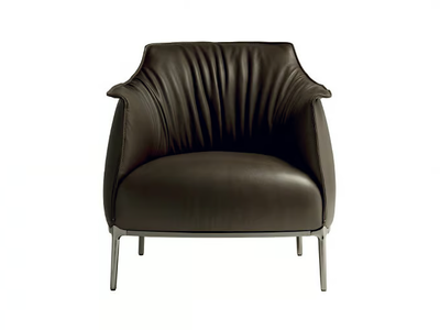 ARCHIBALD - Leather armchair _ Poltrona Frau